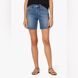 Joe's Jeans Mid-Length Blue Denim Shorts
